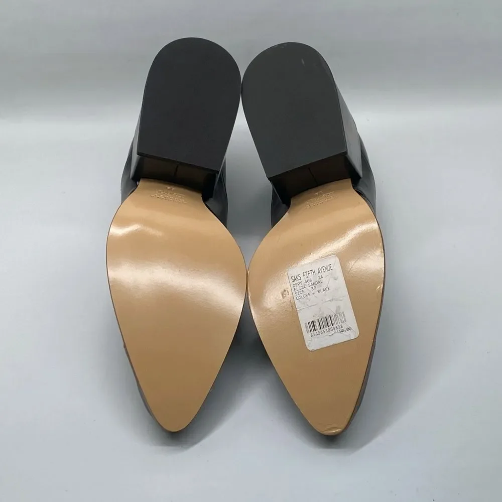Gabriela Hearst Eliza 80MM Leather Loafers size 39